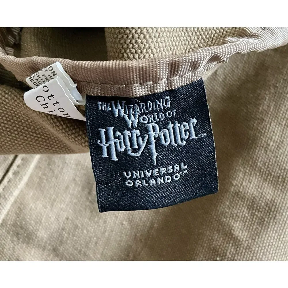 Universal Studios Harry Potter Ministry of Magic Brown Canvas Messenger Bag